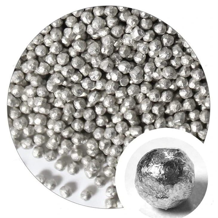 500g Koralik metaliczny magnezowy 99,99% czystego granulatu metalicznego magnezu Małe koraliki 6mm Do produkcji materiałów stopowych DIY Rzemiosło Dekoracja