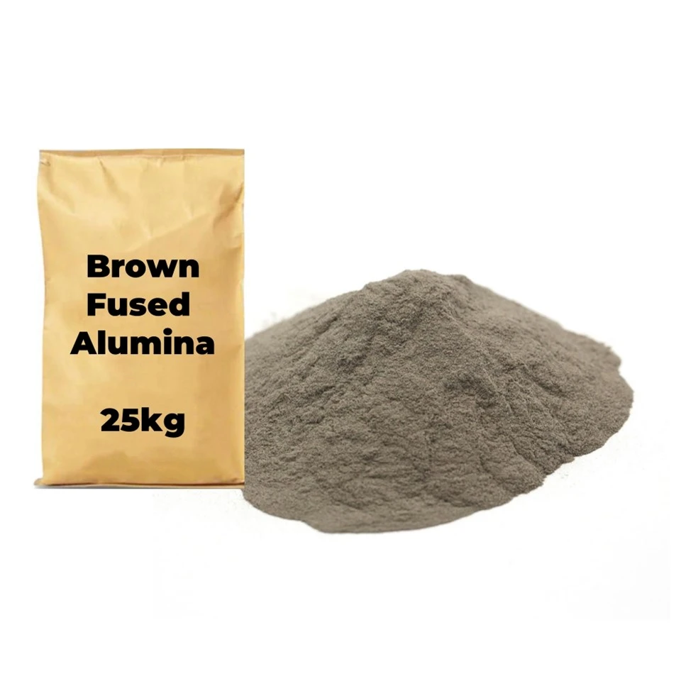 Piaskowe podłoża Brown połączone tlenek aluminium